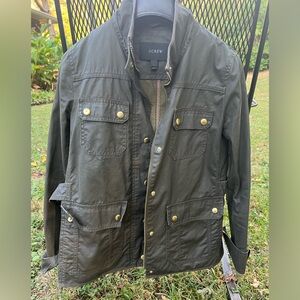 J. Crew Hunter Green Utilty Jacket